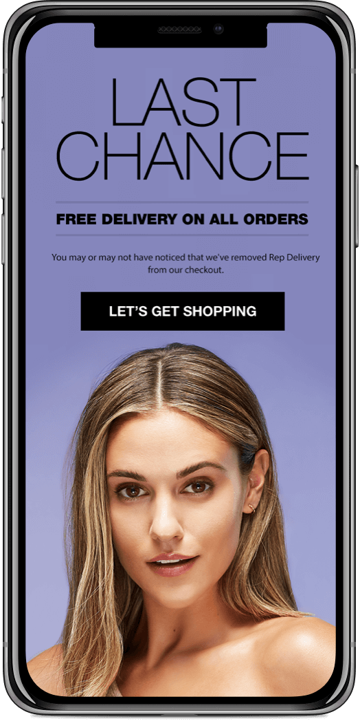 Avon Landing Page mobile concepts