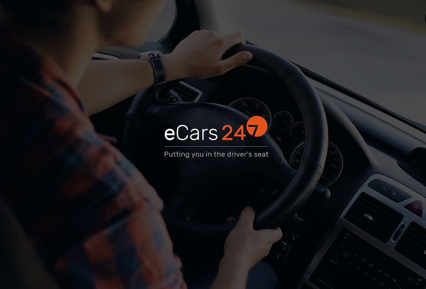 eCars 24/7 logo and branding
