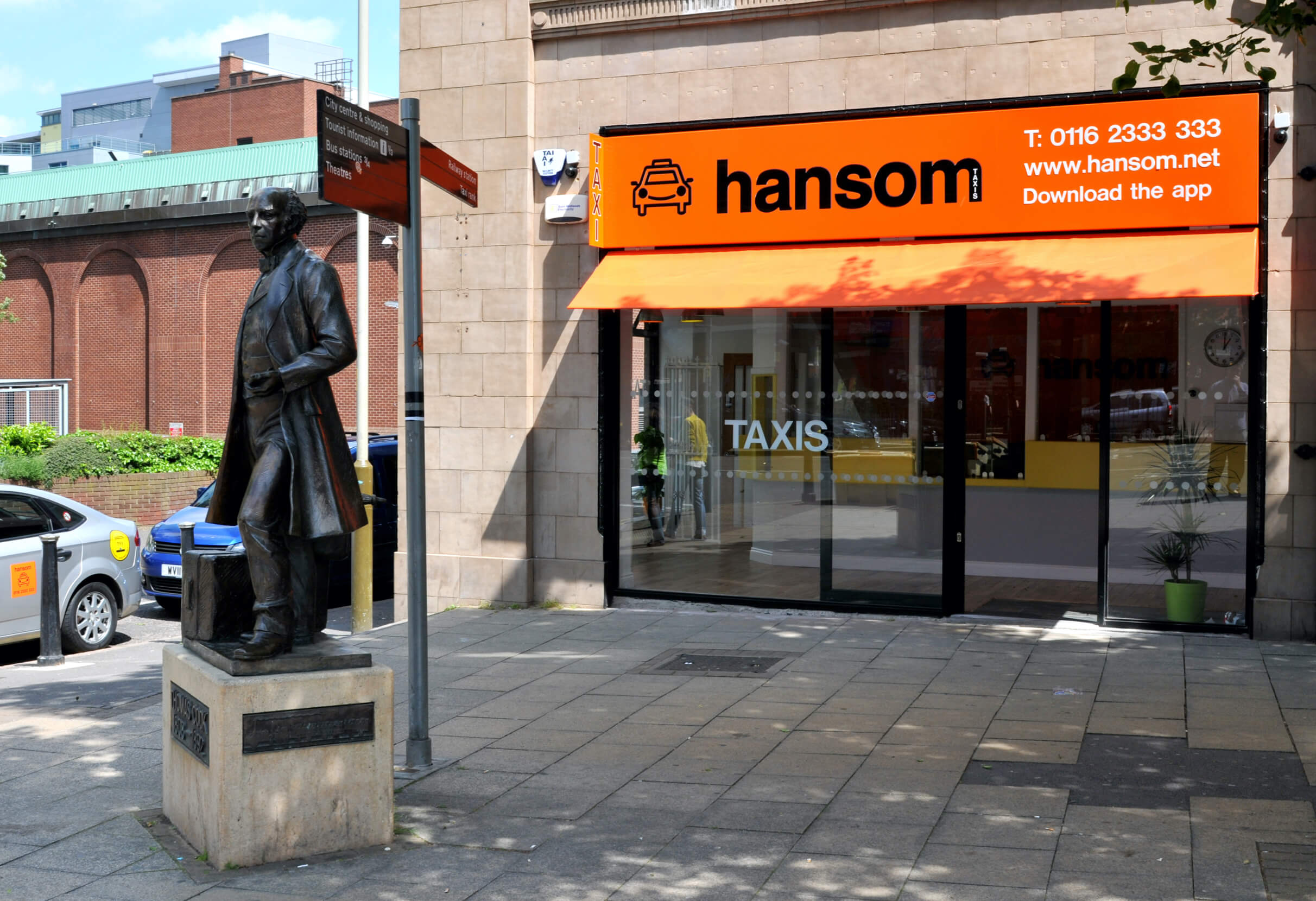 Hansom Shopfront Branding