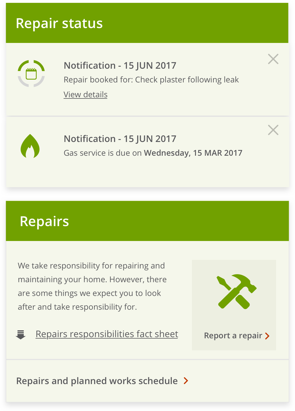 Sovereign Housing Portal - Enhanced Designs UI