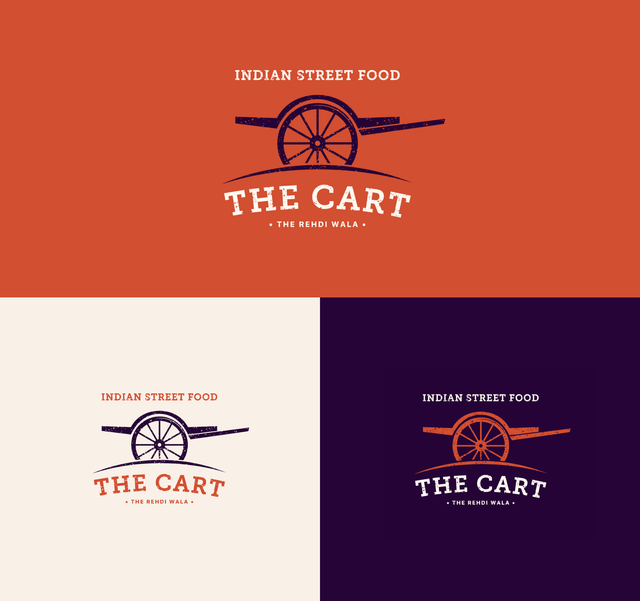 Logo variations for The Cart
