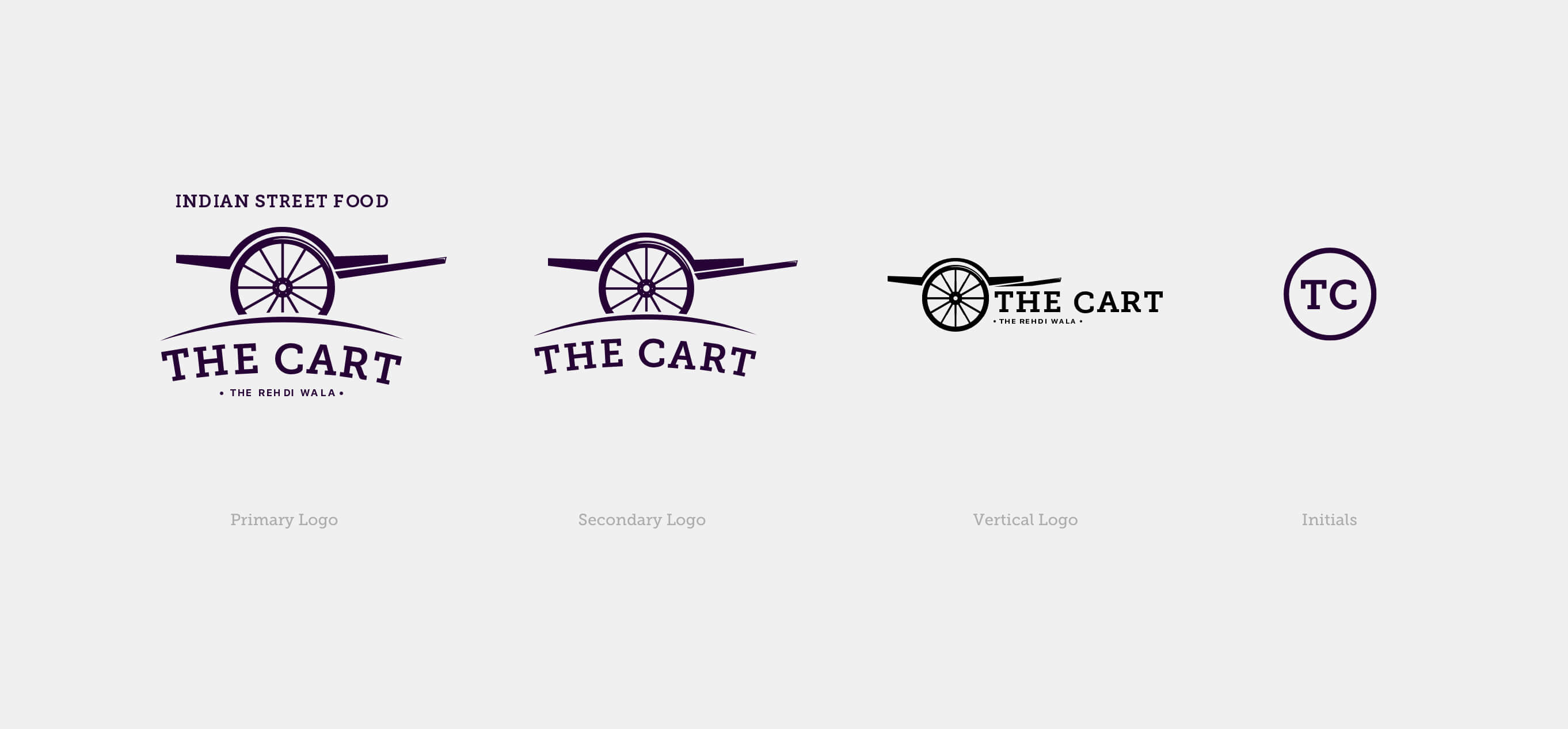 Logo variations for The Cart