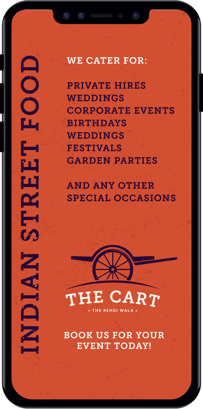 The Cart social media posts